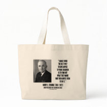 Harry Truman Best Way Give Advice To Your Children Bag