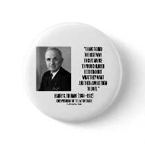 Harry Truman Best Way Give Advice To Your Children