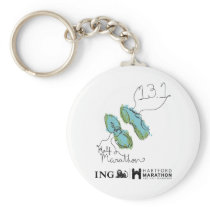Hartford Half-Marathon: Shoes Keychain