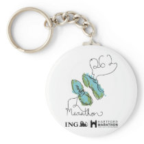 Hartford Marathon: Shoes Keychain