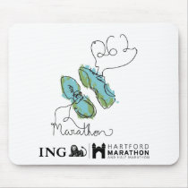 Hartford Marathon: Shoes Mouse Pad