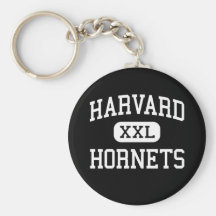Harvard - Hornets - High School - Harvard Illinois Keychains