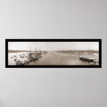 Harvard Yale Boat Race Photo 1905 Poster