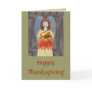 Harvest Angel, HappyThanksgiving Greeting Card