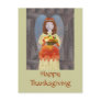 Harvest Angel, HappyThanksgiving Post Card