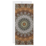 Harvest Day Impasto Kaleidoscope Art 1 Rack Card Design