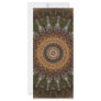Harvest Day Impasto Kaleidoscope Art 2 Full Color Rack Card