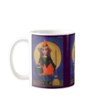 Harvest Moon Witch - Halloween Mug