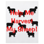 Harvest my sheep flyers