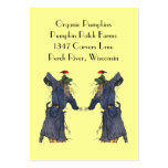 HARVEST SCARECROWS BASKET TAGS ~ GIFT TAG CARDS business cards