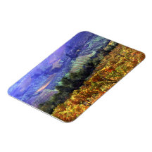 Harvest Time at the Vineyard Rectangle Magnets