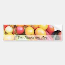 Harvest Time - Tomatoes! Bumper Sticker