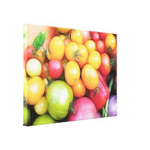 Harvest Time - Tomatoes! Canvas Print