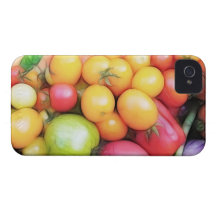 Harvest Time - Tomatoes! iPhone 4 Covers