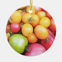 Harvest Time - Tomatoes! Ornaments