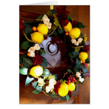 Harvest Welcome Card