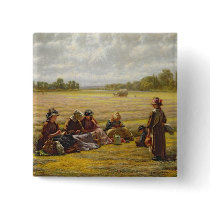 Harvesters resting in the Sun, Berkshire, 1865 Buttons