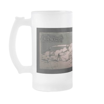 HARVEY beerstine Mugs by lennonjohnjde