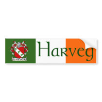 Harvey Coat of Arms Bumper Sticker