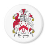 Harwood Family Crest magnets