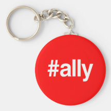 HASHTAG ALLY KEY CHAIN