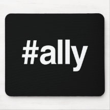HASHTAG ALLY MOUSE PAD
