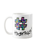 hashtag, hashtag mugs
