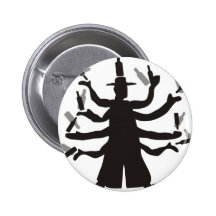 Hassidic Bottle Dance Button