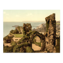 Hastings Castle, Hastings, Sussex, England Post Cards