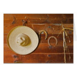 Hat and Horse Shoe cards