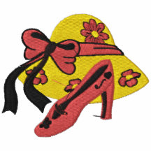 Hat and Shoe Fashion Embroidered Shirt