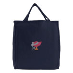 Hat and Stand embroidered bags