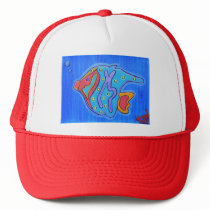 Hat - Cap- Vibrant Tropical Fish
