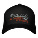 Hat Design - BD&AP (Silver % Orange Letters)