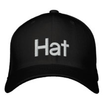 Hat Embroidered Hats