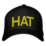 HAT embroidered hats