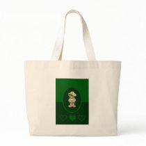 Hat & Flowers Teddy Bear bags