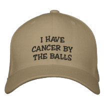 HAT: I HAVE CANCER BY THE BALLS