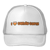Hat - I Heart Candy Corn