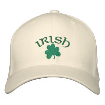 Hat-Irish Shamrock Embroidered Hat