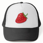 Hat: juicy red strawberry