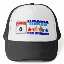 Hat: Obama/Biden - Calendar - Secure Your Freedoms