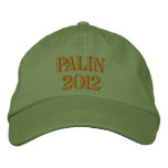 Hat, Palin 2012 embroidered hats