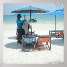Hat Sai Kaew Beach on Koh Samet Print