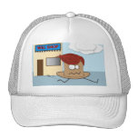 Hat Stealing a Wig Cap