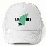 HAT~ Techie Geek Design bits in bytes ~ Lil' Bit