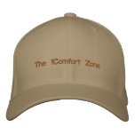 hat w/plain text embroidered hats