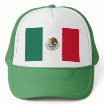 Hat with Flag of Mexico