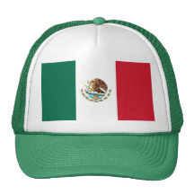 Hat with Flag of Mexico