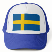 Hat with Flag of Sweden
